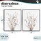 Stupell Industries Curly Branches Wildflowers 2pc Framed Giclee Set, design by Lanie Loreth